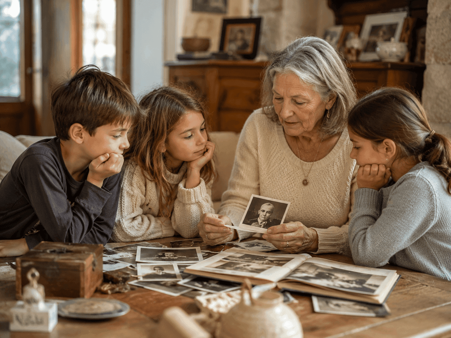 A grandparent's life, told for the grandkids